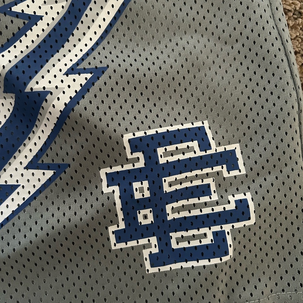 Eric Emanuel Lightning bolt shorts - Picture 3 of 4